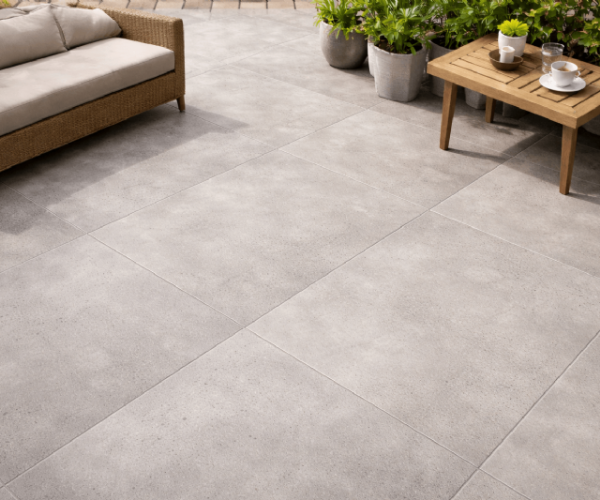 清水模風格怎麼延伸到戶外？大板磚優點與應用解析